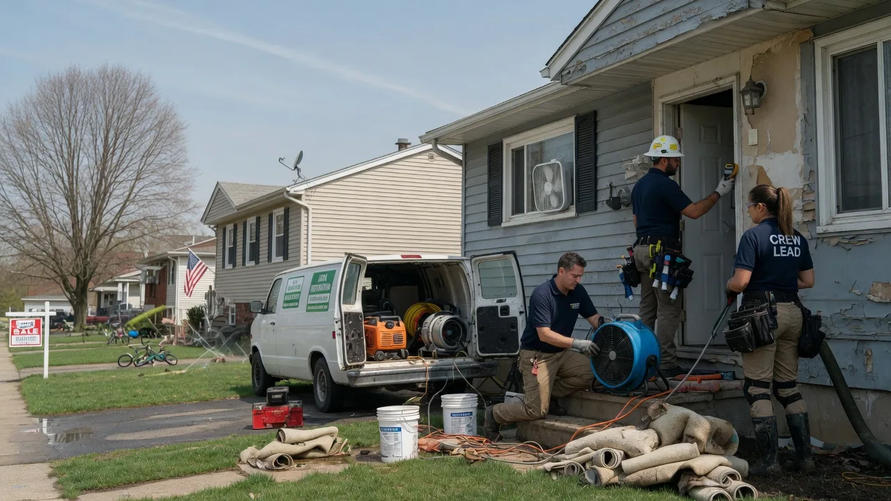 Flood Cleanup in Sublette, IL near me