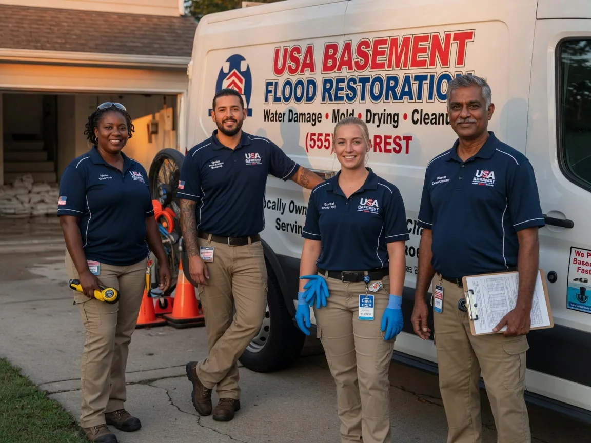 Basement Flood Cleanup company in Sublette, IL